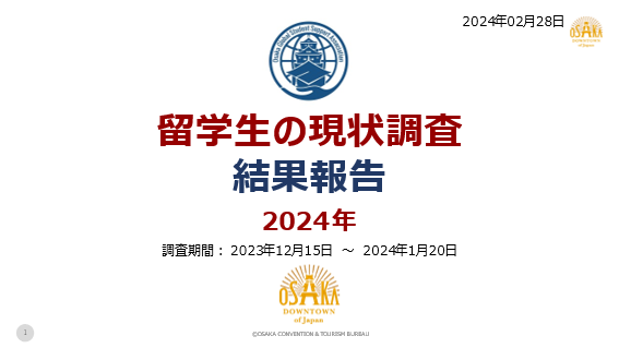留学生の現状調査　2024年　結果報告